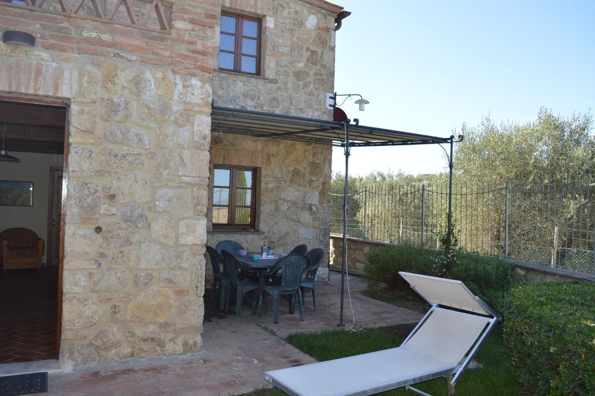 House With Private Garden In The Crete Senesi Villa Asciano Exterior photo